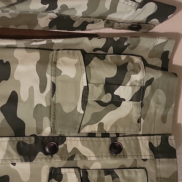 Nili Lotan Green Camouflage Jacket - Picture 11 of 16